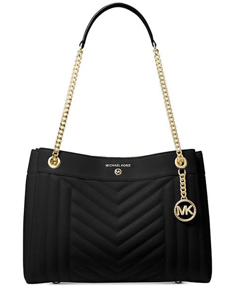 macys michael kors makeup bag|michael kors quilted shoulder bag.